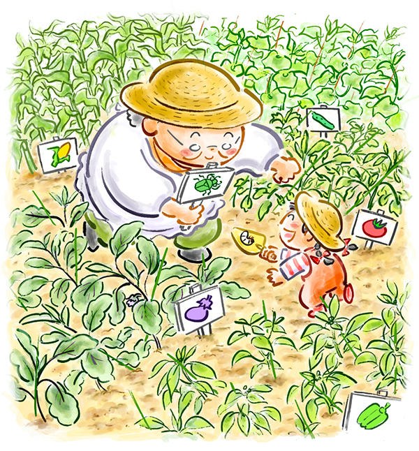 大きくなったら・表紙 作／大西ひろみ