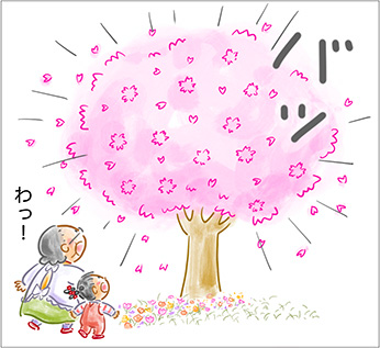 春の妖精？