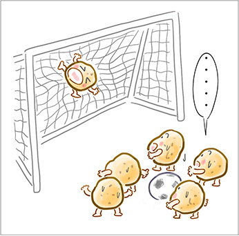 頑張れジャガイモ君