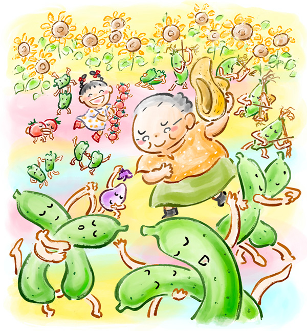かぼちゃの馬車・表紙 作／大西ひろみ